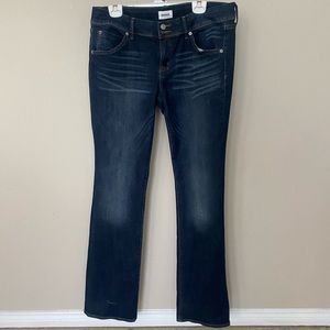 Hudson bootcut blue jeans